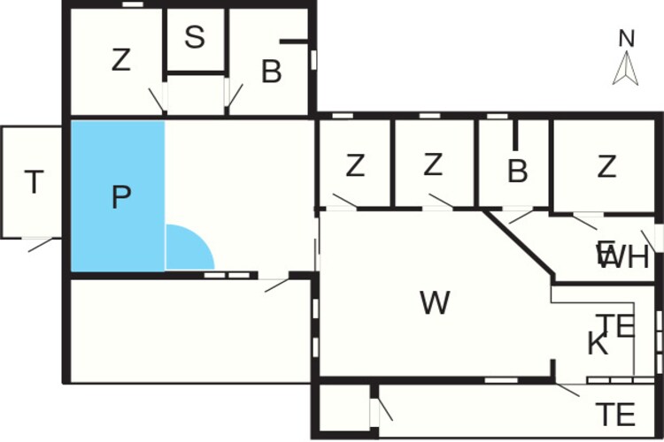 8 persoons vakantie huis in Ulfborg-By Traum-Plattegrond