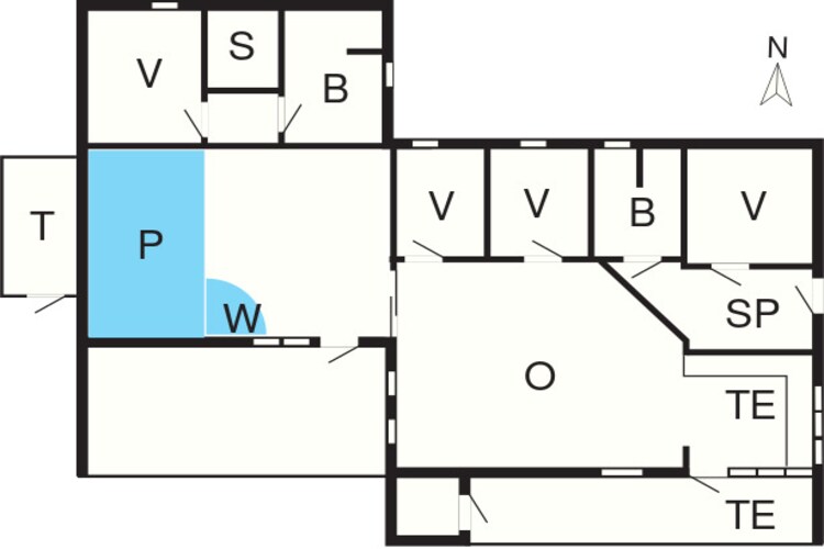 8 persoons vakantie huis in Ulfborg-By Traum-Plattegrond