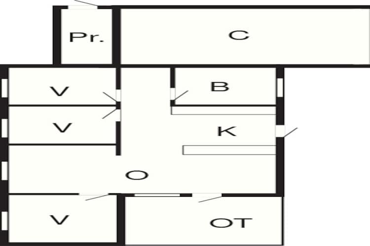 6 persoons vakantie huis in Nørre Nebel-By Traum-Plattegrond