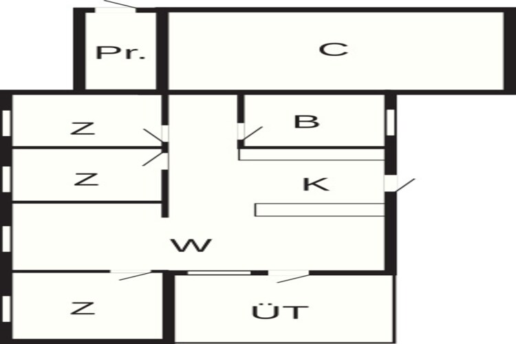 6 persoons vakantie huis in Nørre Nebel-By Traum-Plattegrond
