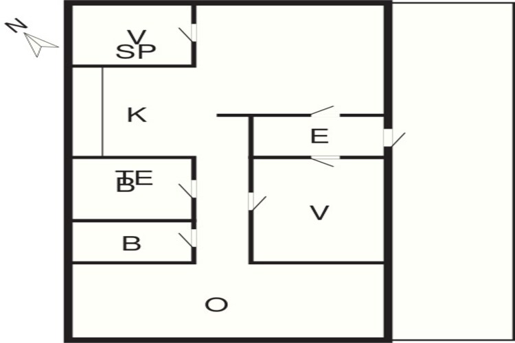 Sfeervol landelijk verblijf -- By Traum Ferienwohnungen-Plattegrond