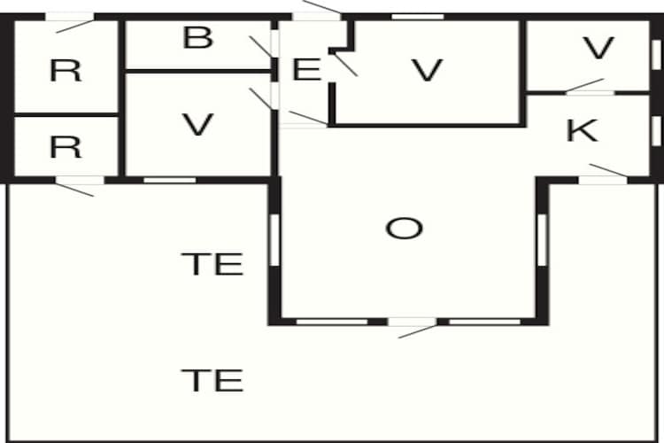 Zeezicht met terras -- By Traum Ferienwohnungen-Plattegrond