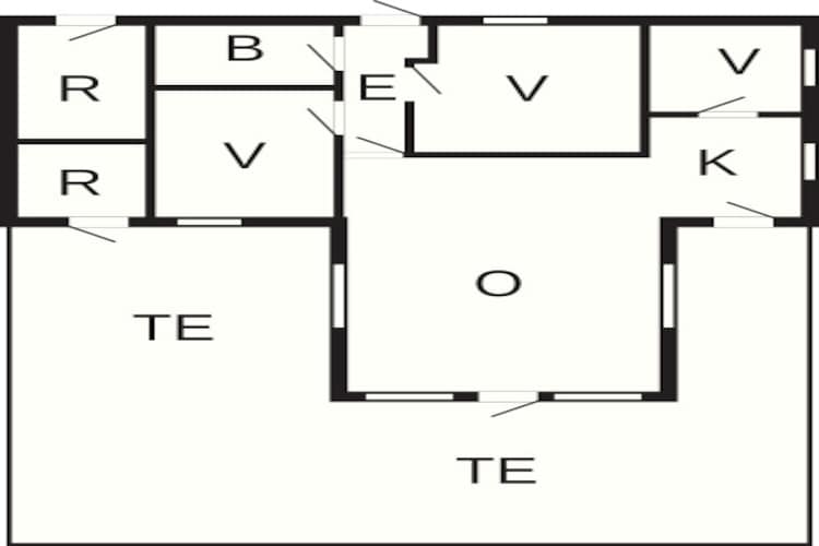 Zeezicht met terras -- By Traum Ferienwohnungen-Plattegrond