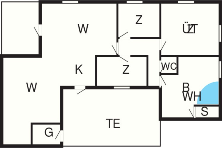 Afgelegen toevluchtsoord met sauna -- By Traum Ferienwohnungen-Plattegrond