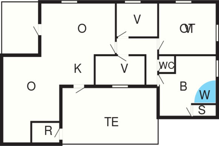 Afgelegen toevluchtsoord met sauna -- By Traum Ferienwohnungen-Plattegrond