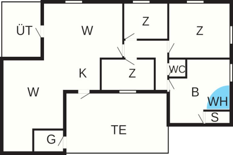 Afgelegen toevluchtsoord met sauna -- By Traum Ferienwohnungen-Plattegrond
