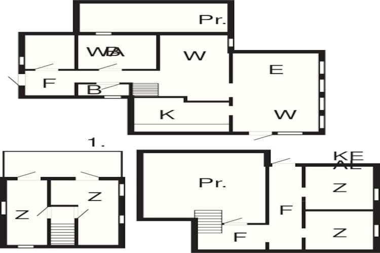 8 persoons vakantie huis in FREI-Plattegrond