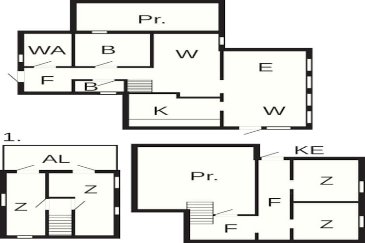 8 persoons vakantie huis in FREI-Plattegrond