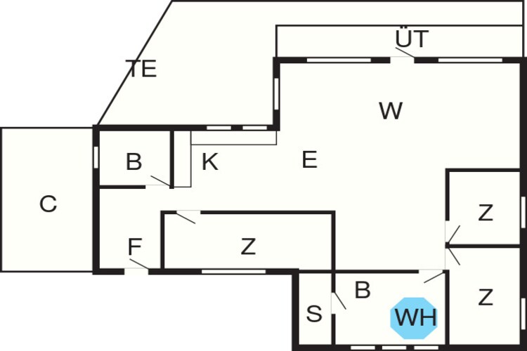 6 persoons vakantie huis in Hemmet-By Traum-Plattegrond