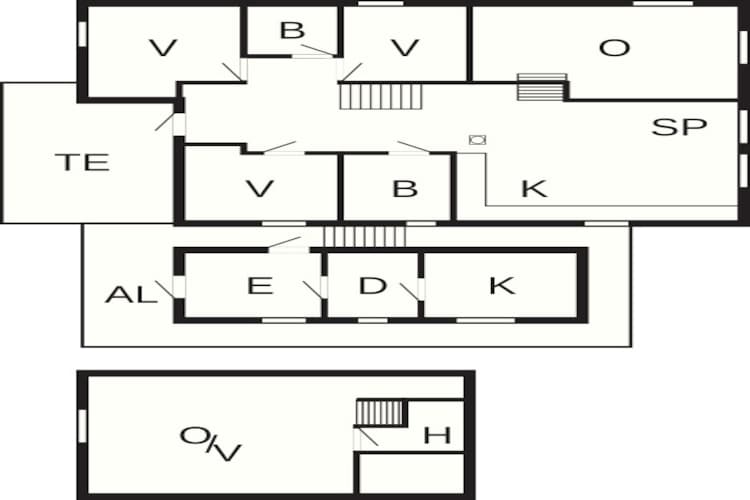 8 persoons vakantie huis in Lesund-Plattegrond