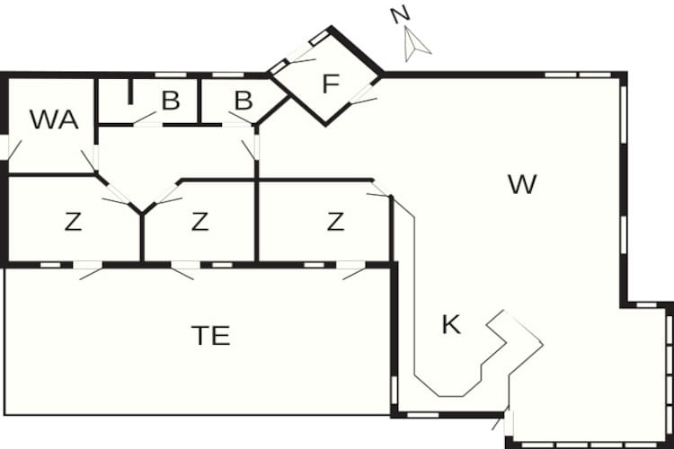 8 persoons vakantie huis in Skagen-By Traum-Plattegrond