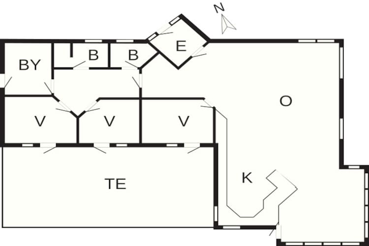 8 persoons vakantie huis in Skagen-By Traum-Plattegrond