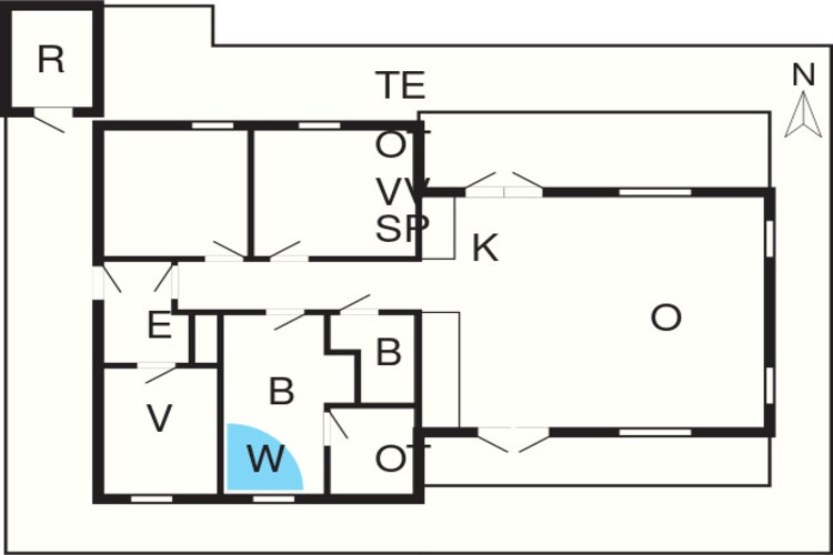Duurzaam toevluchtsoord in de natuur -- By Traum Ferienwohnungen-Plattegrond