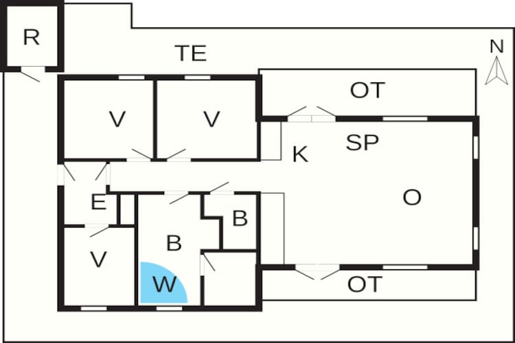 Duurzaam toevluchtsoord in de natuur -- By Traum Ferienwohnungen-Plattegrond