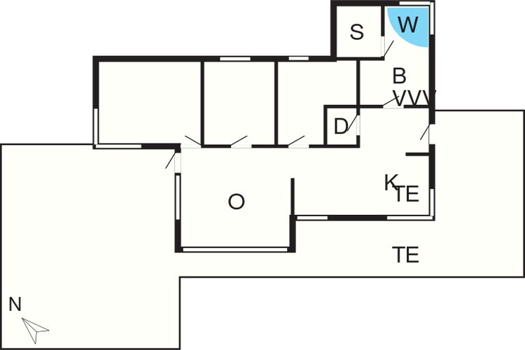 8 persoons vakantie huis in Hjørring-By Traum-Plattegrond