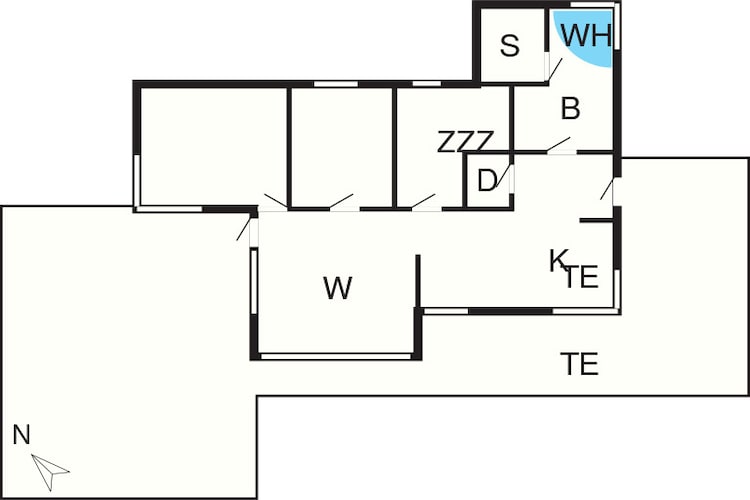 8 persoons vakantie huis in Hjørring-By Traum-Plattegrond