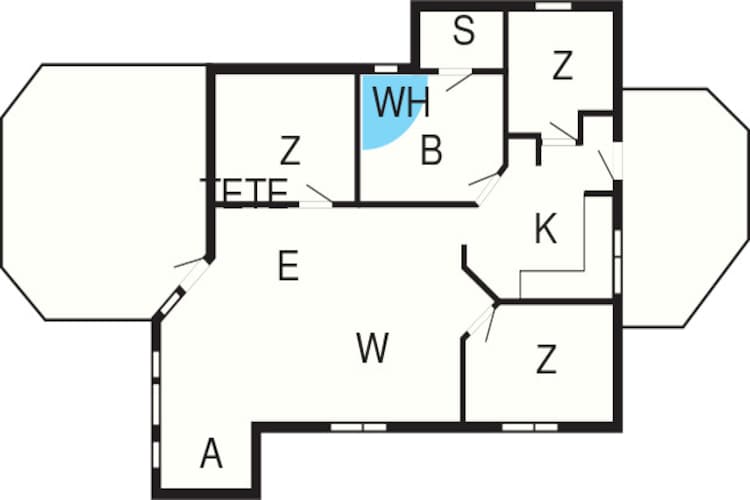 6 persoons vakantie huis in Hadsund-Plattegrond
