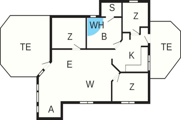 6 persoons vakantie huis in Hadsund-Plattegrond