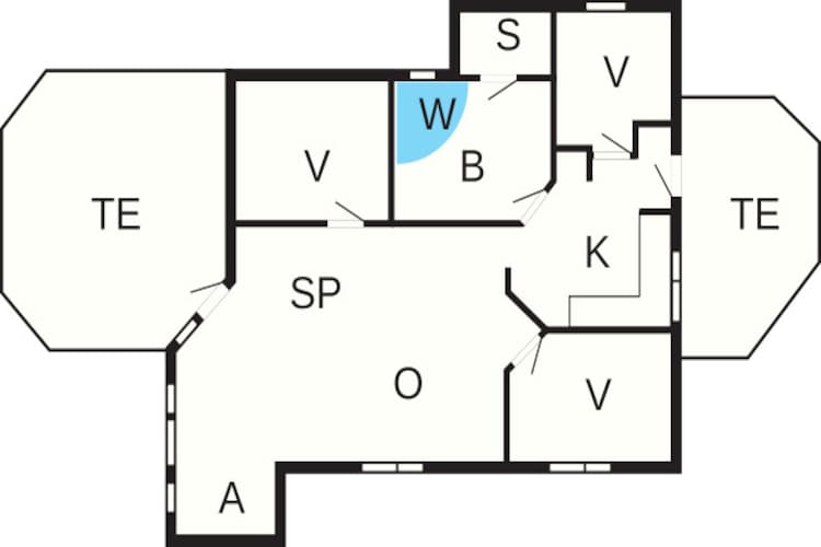 6 persoons vakantie huis in Hadsund-Plattegrond