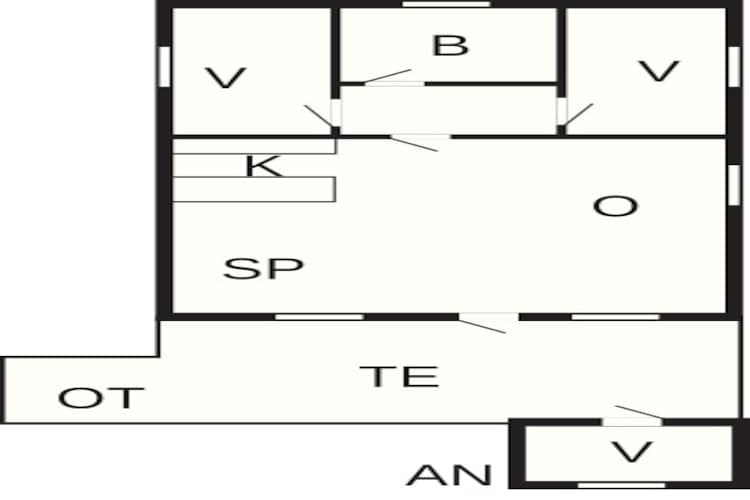 6 persoons vakantie huis in Ansager-By Traum-Plattegrond