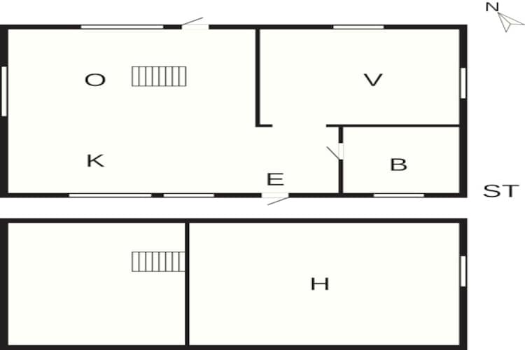 4 persoons vakantie huis in STENHAMRA-Plattegrond