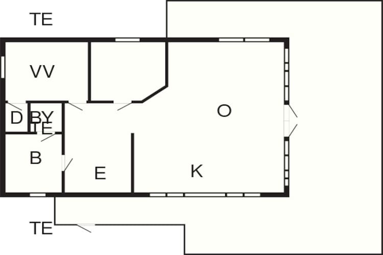 6 person holiday home in BODAFORS-Floor plan
