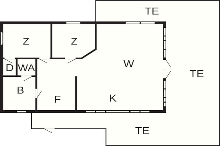6 persoons vakantie huis in BODAFORS-Plattegrond
