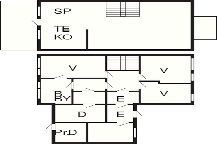 6 person holiday home in Svolvær-Floor plan