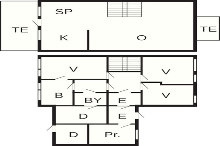 6 persoons vakantie huis in Svolvær-Plattegrond