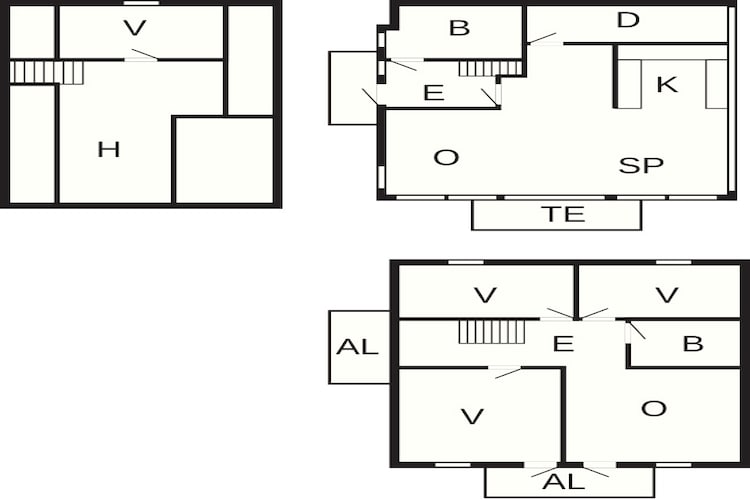11 persoons vakantie huis in hebnes-Plattegrond