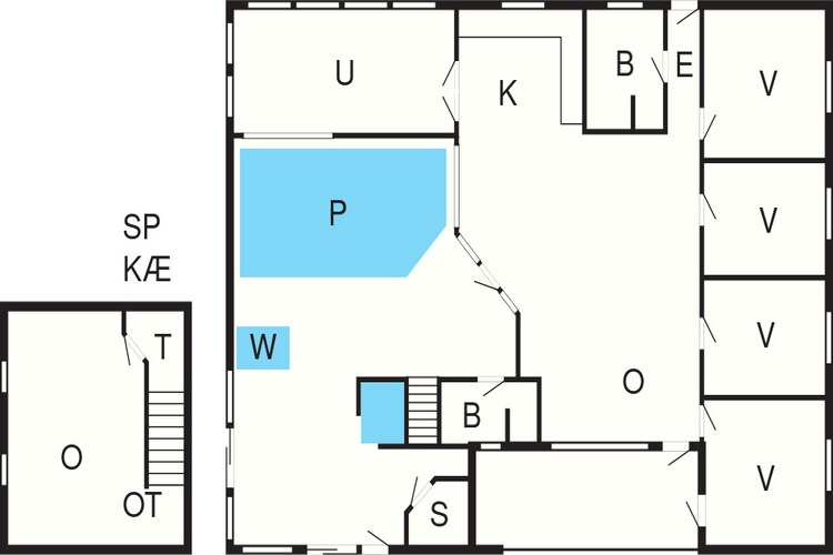 10 persoons vakantie huis in Haderslev-By Traum-Plattegrond