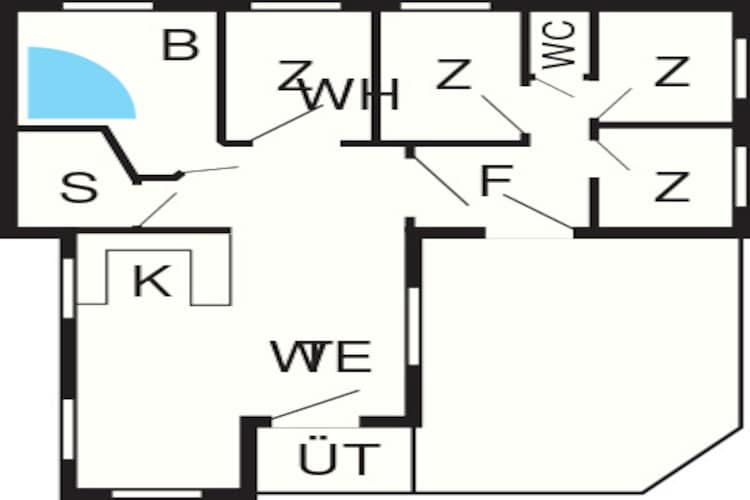 Modern toevluchtsoord met Spa -- By Traum Ferienwohnungen-Plattegrond