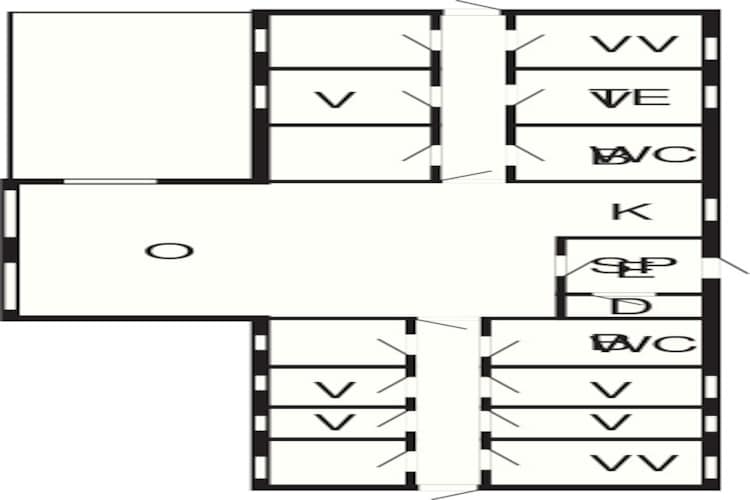 20 person holiday home in Øster Assels-Floor plan