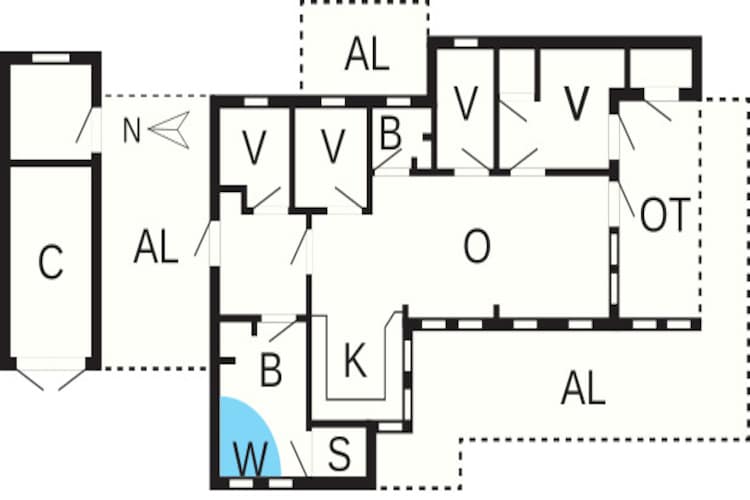 8 persoons vakantie huis in Hjørring-By Traum-Plattegrond