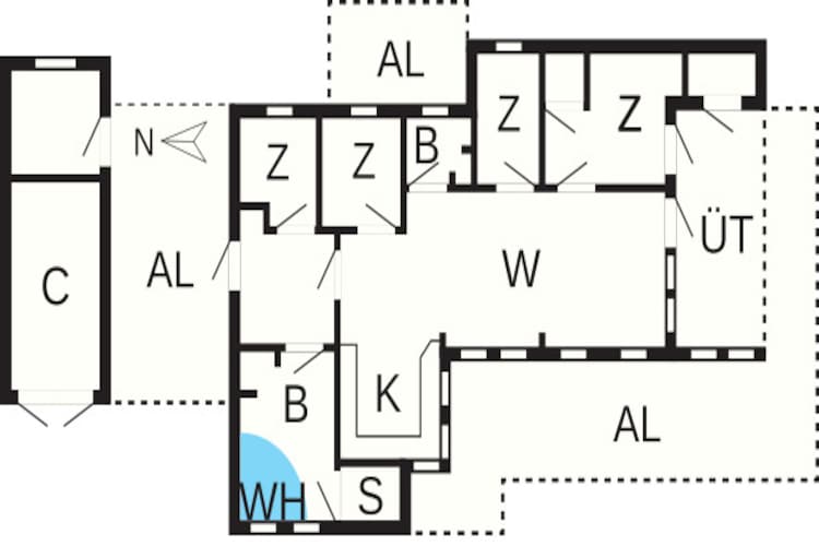 8 persoons vakantie huis in Hjørring-By Traum-Plattegrond