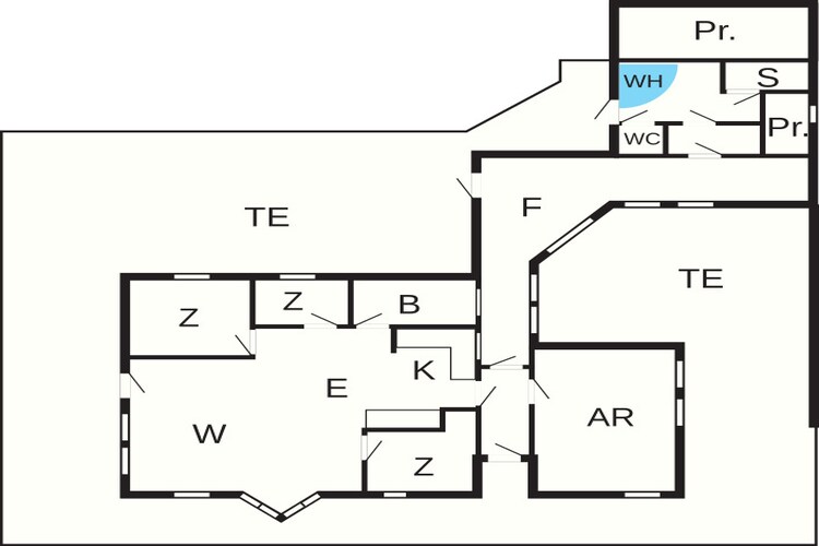 8 persoons vakantie huis in Løkken-By Traum-Plattegrond