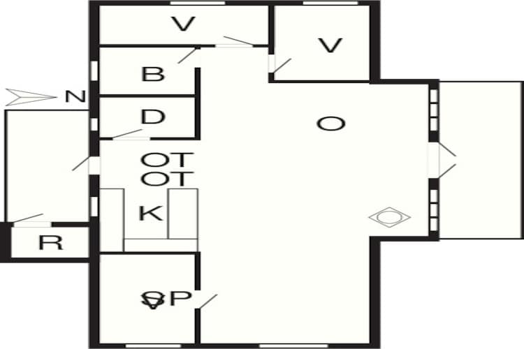 6 persoons vakantie huis in Oksbøl-By Traum-Plattegrond