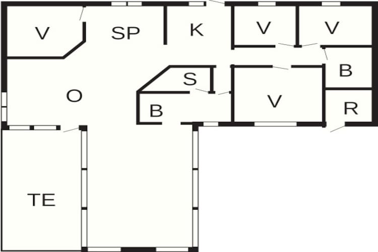 8 persoons vakantie huis in Knebel-By Traum-Plattegrond