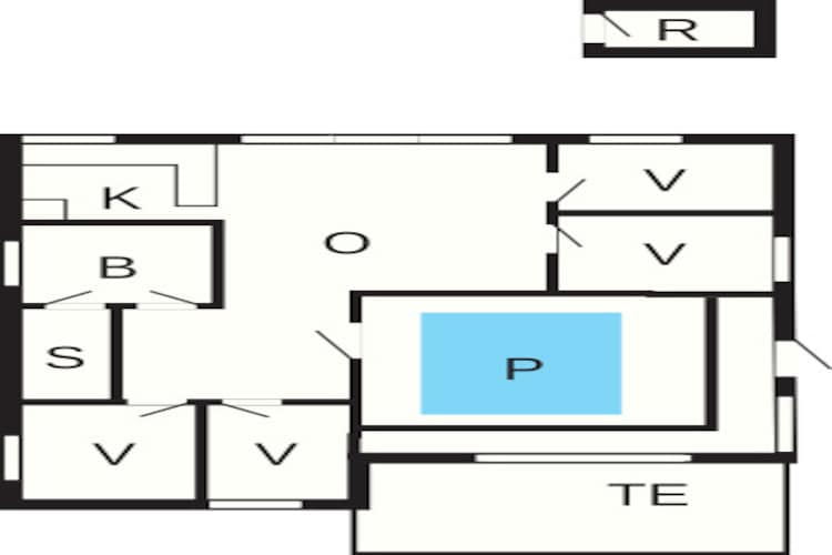 8 persoons vakantie huis in Ørsted-By Traum-Plattegrond