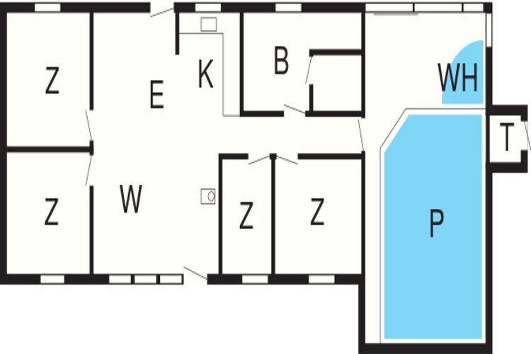 Rustige oase met zwembad -- By Traum Ferienwohnungen-Plattegrond