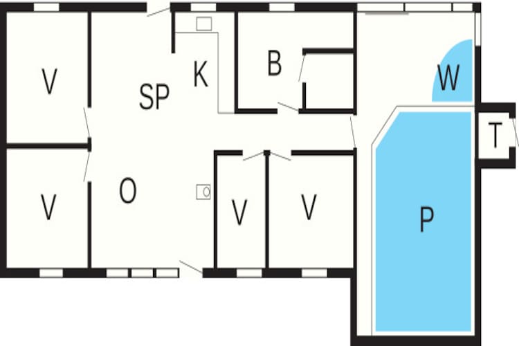 Rustige oase met zwembad -- By Traum Ferienwohnungen-Plattegrond