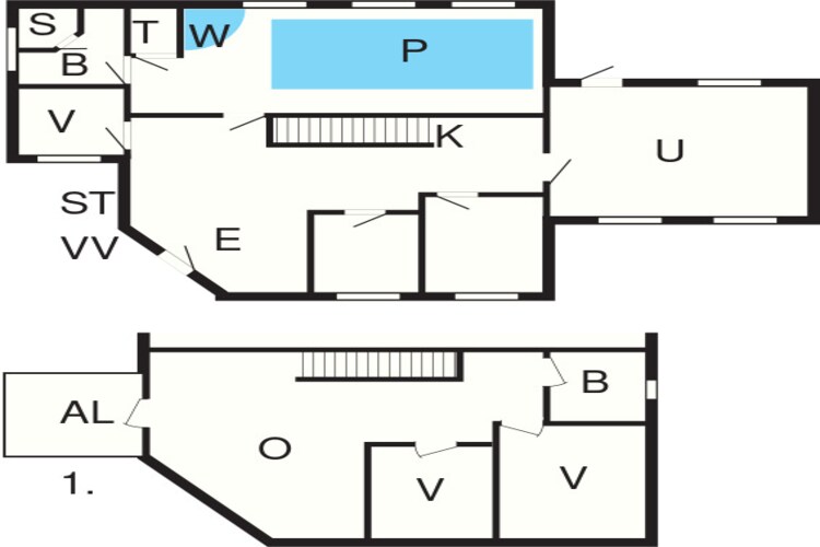 Luxe retraite met zwembad -- By Traum Ferienwohnungen-Plattegrond