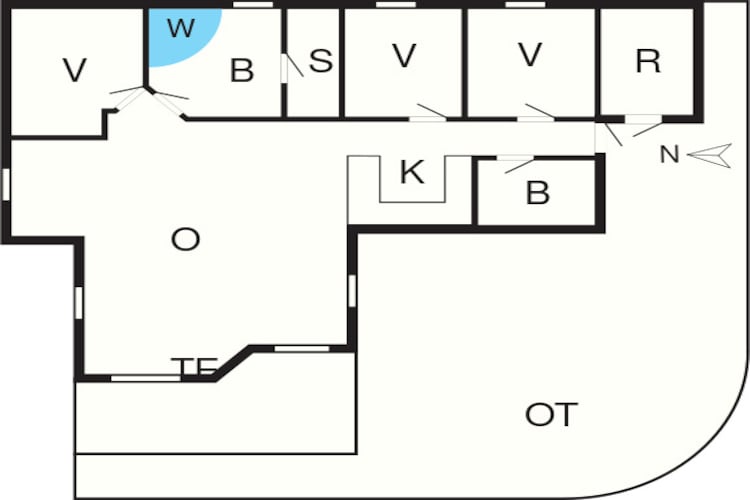 8 persoons vakantie huis in Væggerløse-By Traum-Plattegrond