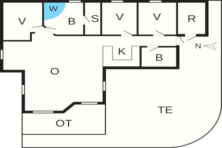 8 persoons vakantie huis in Væggerløse-By Traum-Plattegrond