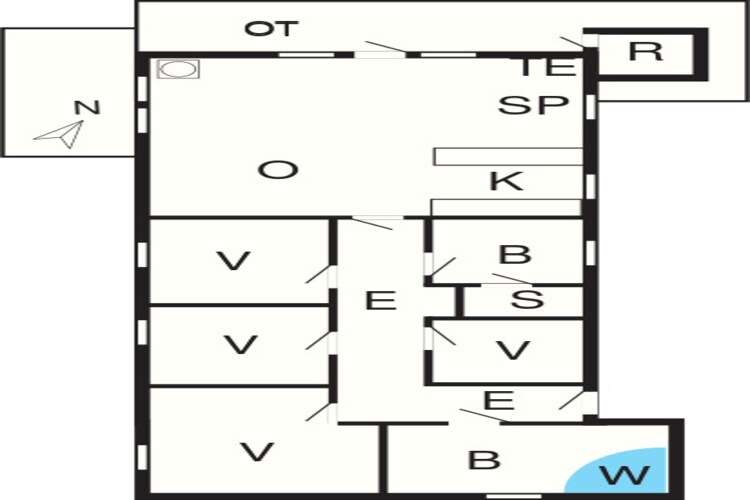 Afgelegen toevluchtsoord in de natuur -- By Traum Ferienwohnungen-Plattegrond