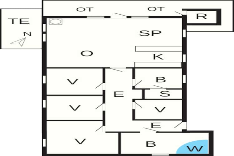 Afgelegen toevluchtsoord in de natuur -- By Traum Ferienwohnungen-Plattegrond