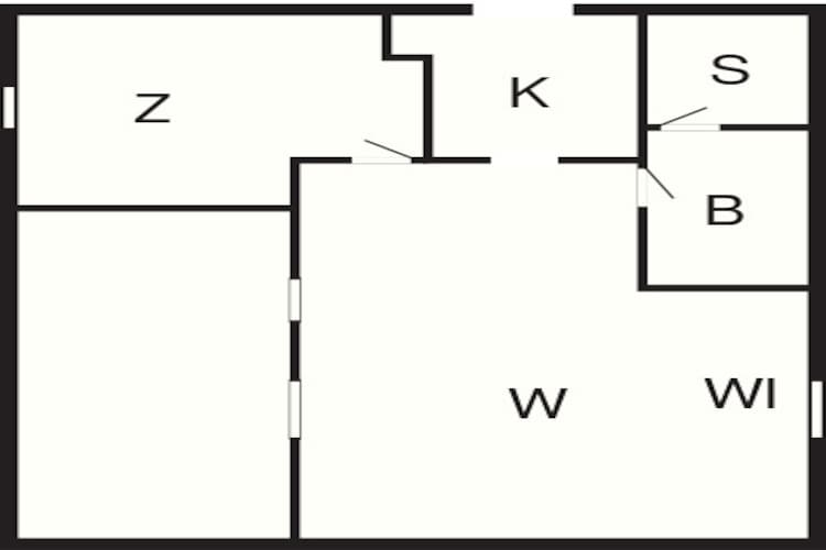 4 persoons vakantie huis in HÄSTVEDA-Plattegrond