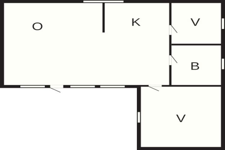 Gezellig toevluchtsoord in Vorupor -- By Traum Ferienwohnungen-Plattegrond