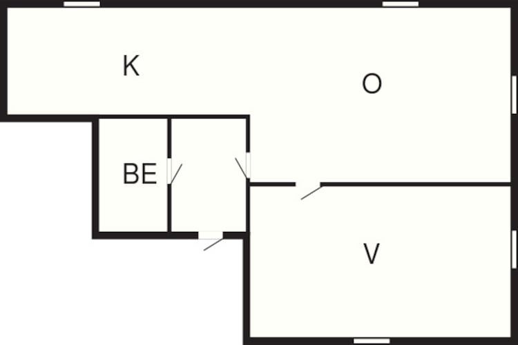 3 persoons vakantie huis in LYSEKIL-Plattegrond
