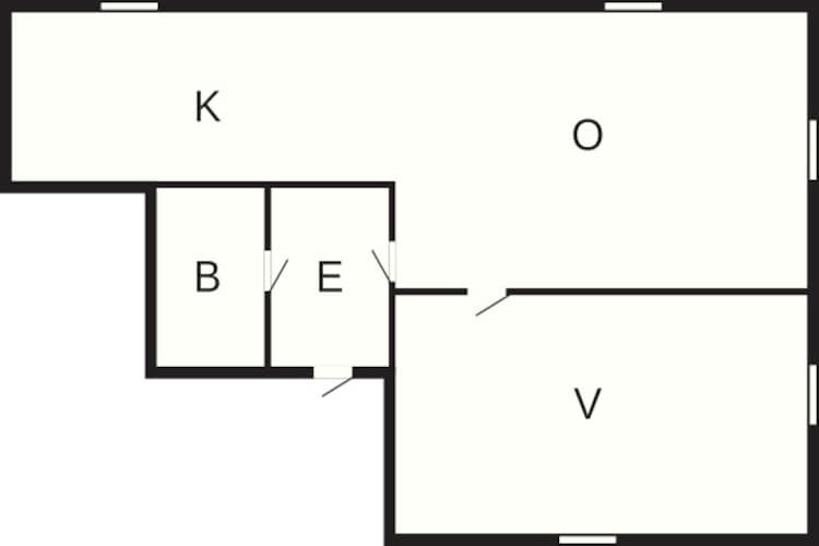 3 persoons vakantie huis in LYSEKIL-Plattegrond